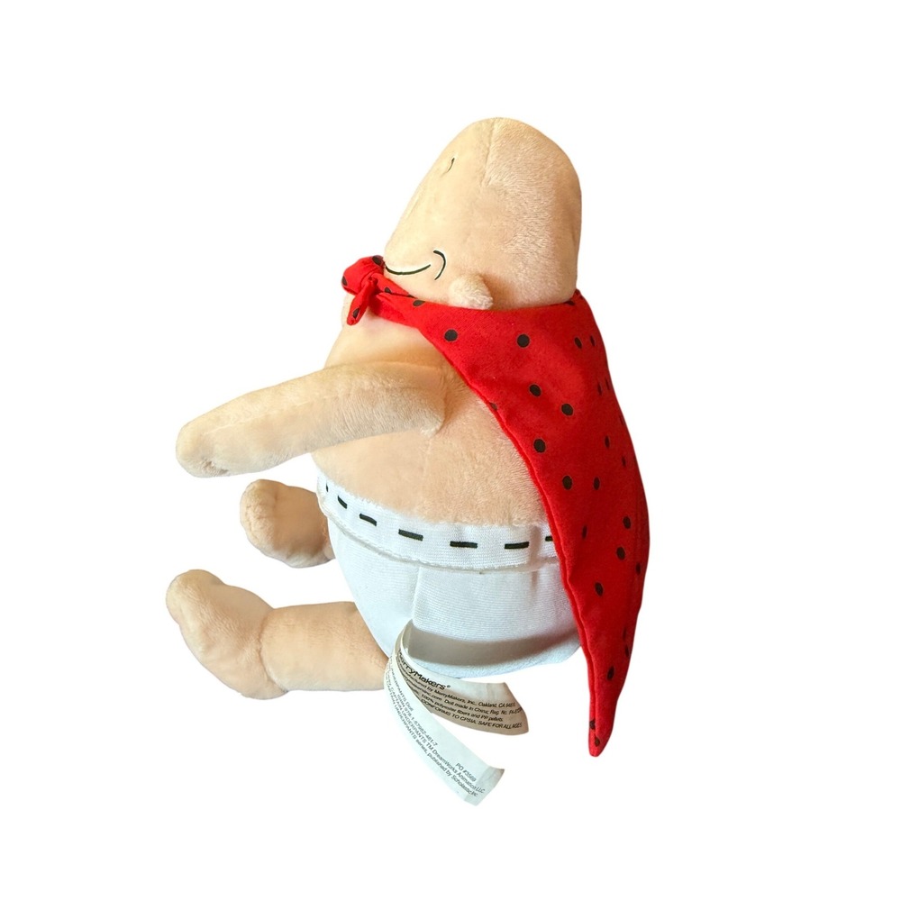 Merry Makers Captain Underpants Plush‎ Stuffie 10 inches Book Series Character - Picture 2 of 9